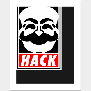 Hack society Posters and Art